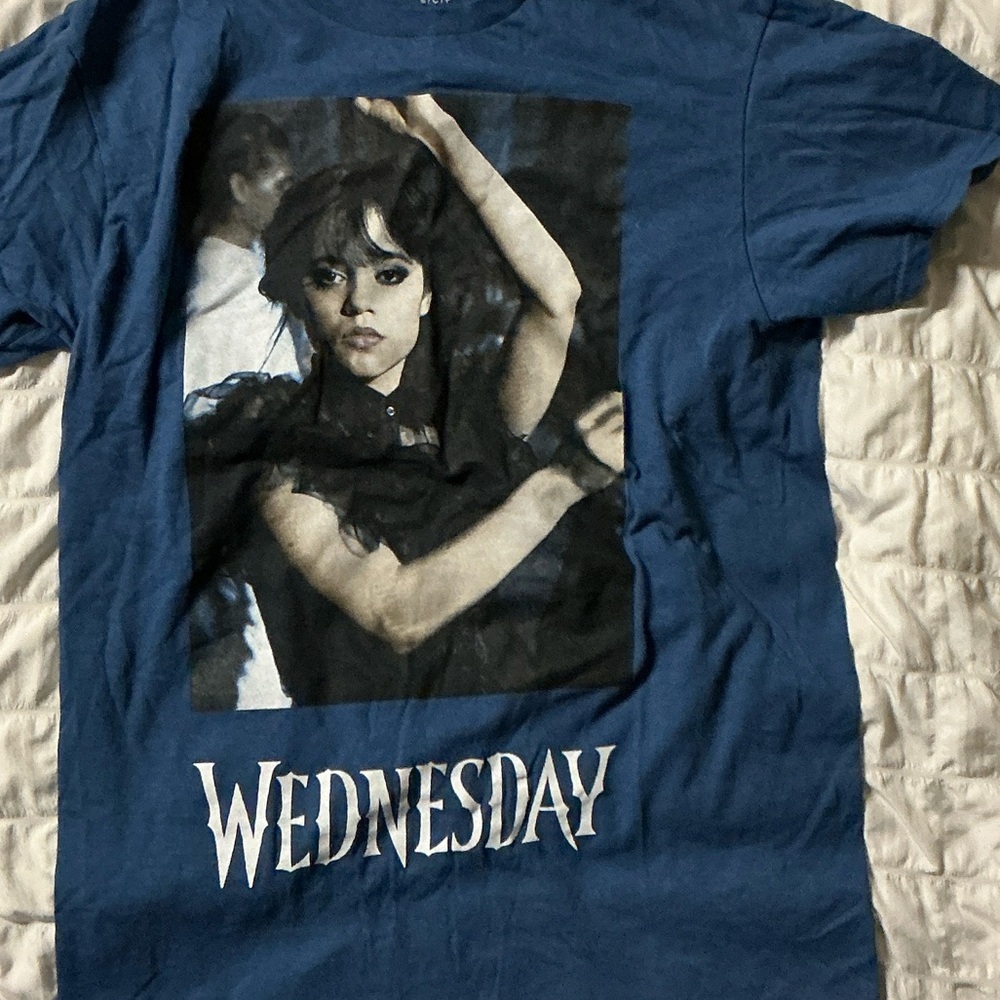 Blue Graphic Kids Tee